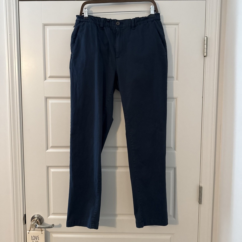 Chubbies Original Pant Classic The Navy Blues Woven Stretch Mens Size M 30x30